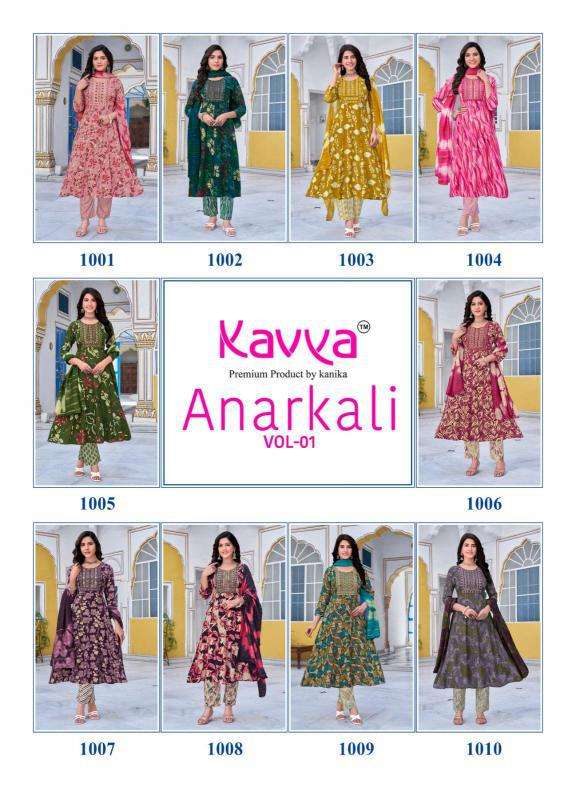 Kavya Anarkali vol 1 Kurti Supplier in Delhi