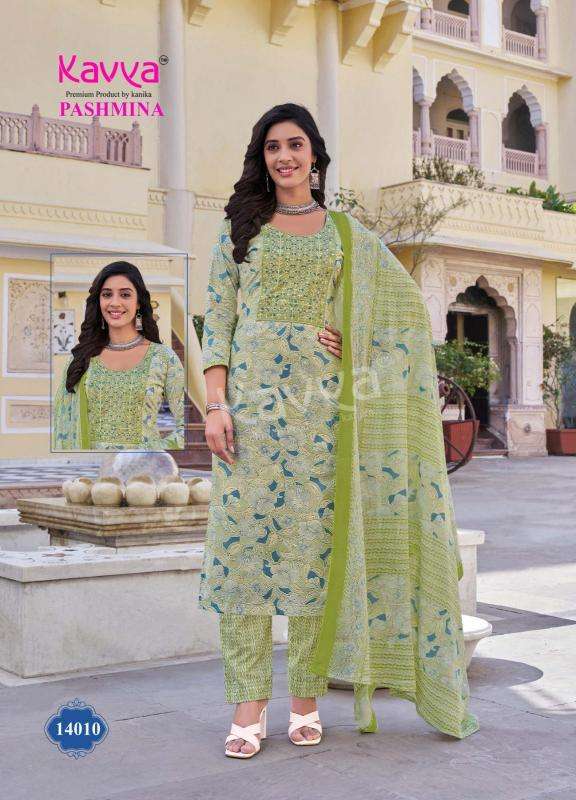 Kavya Pashmina Vol 13 Kurti showroom in Vadodara