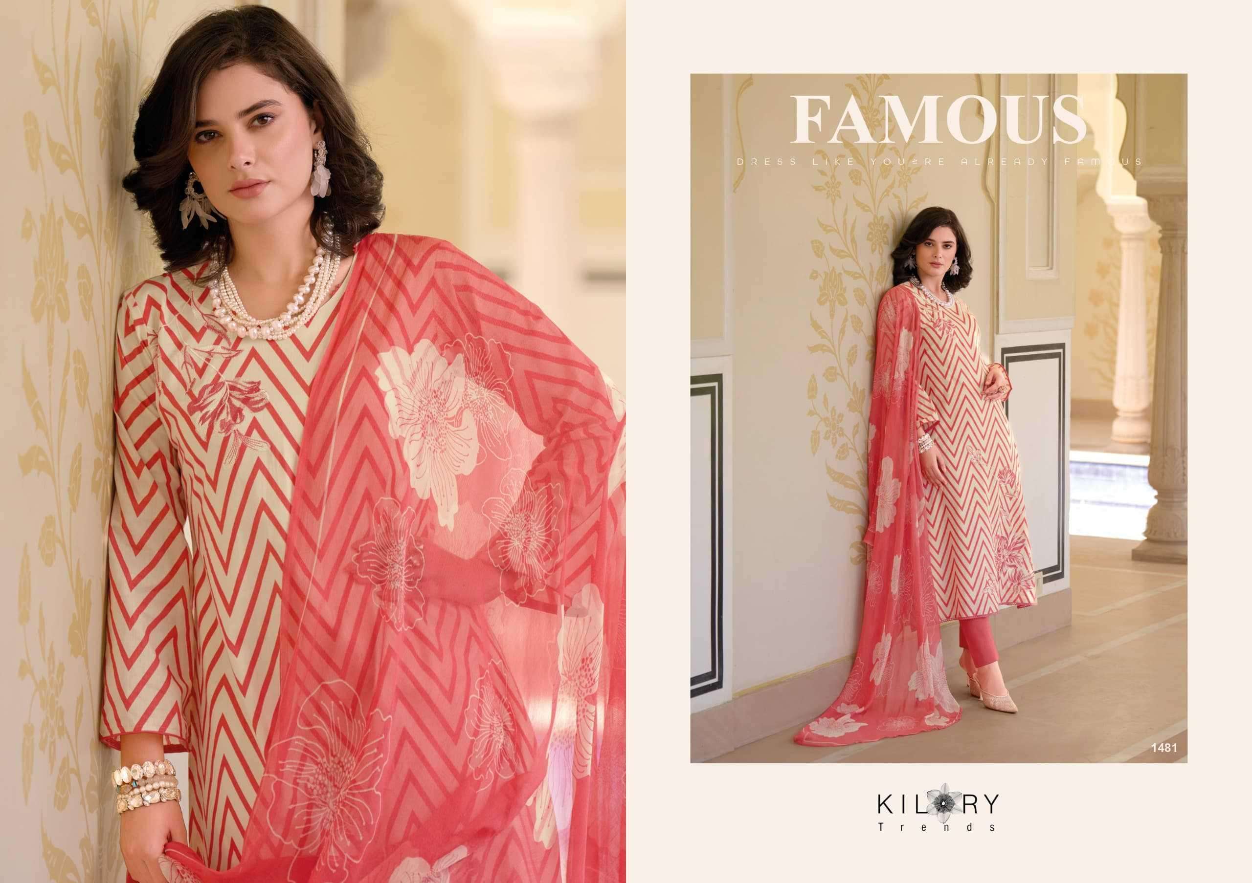 Kilory Rabail Pakistani lawn suits wholesale