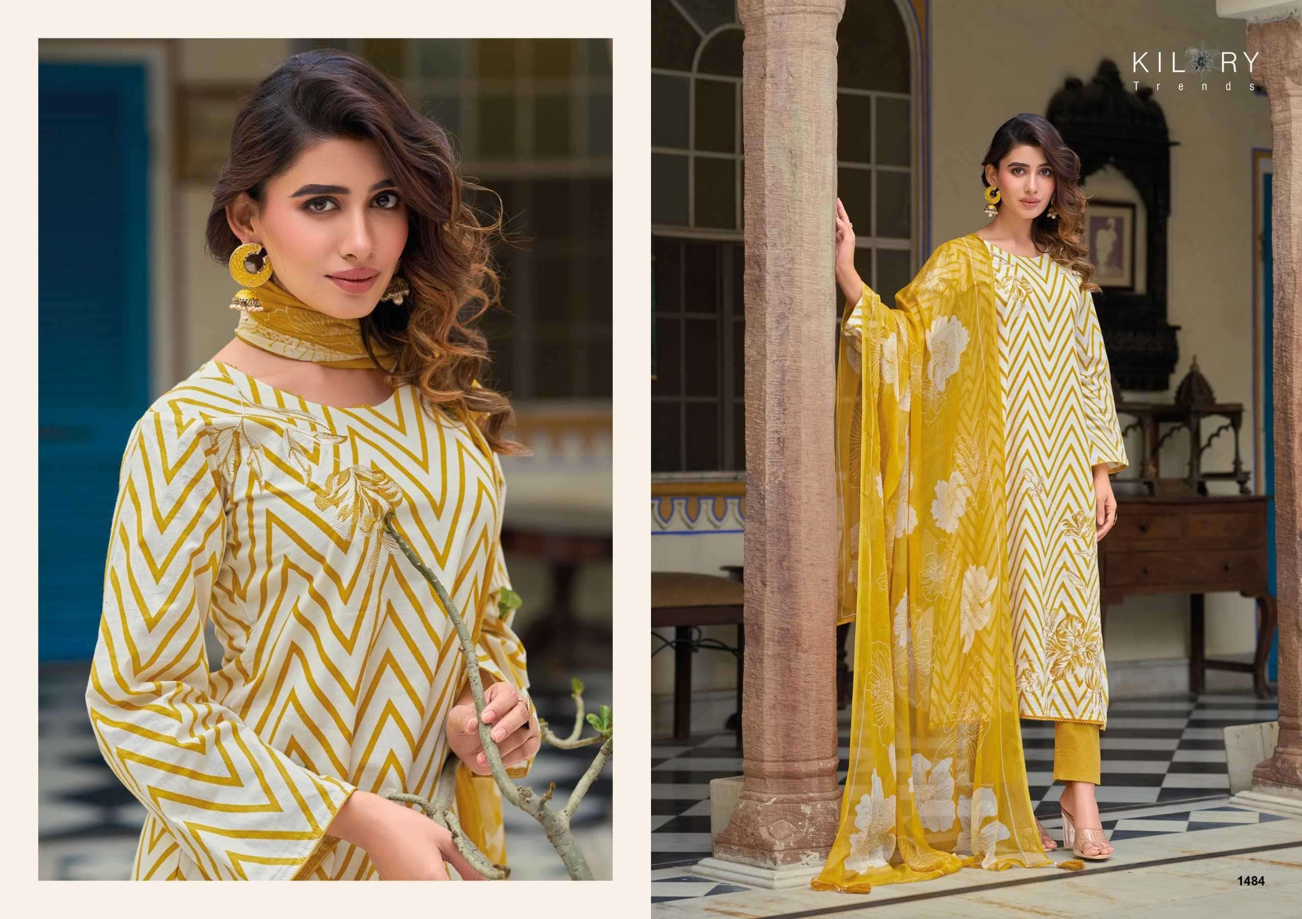 Kilory Rabail Pakistani lawn suits wholesale