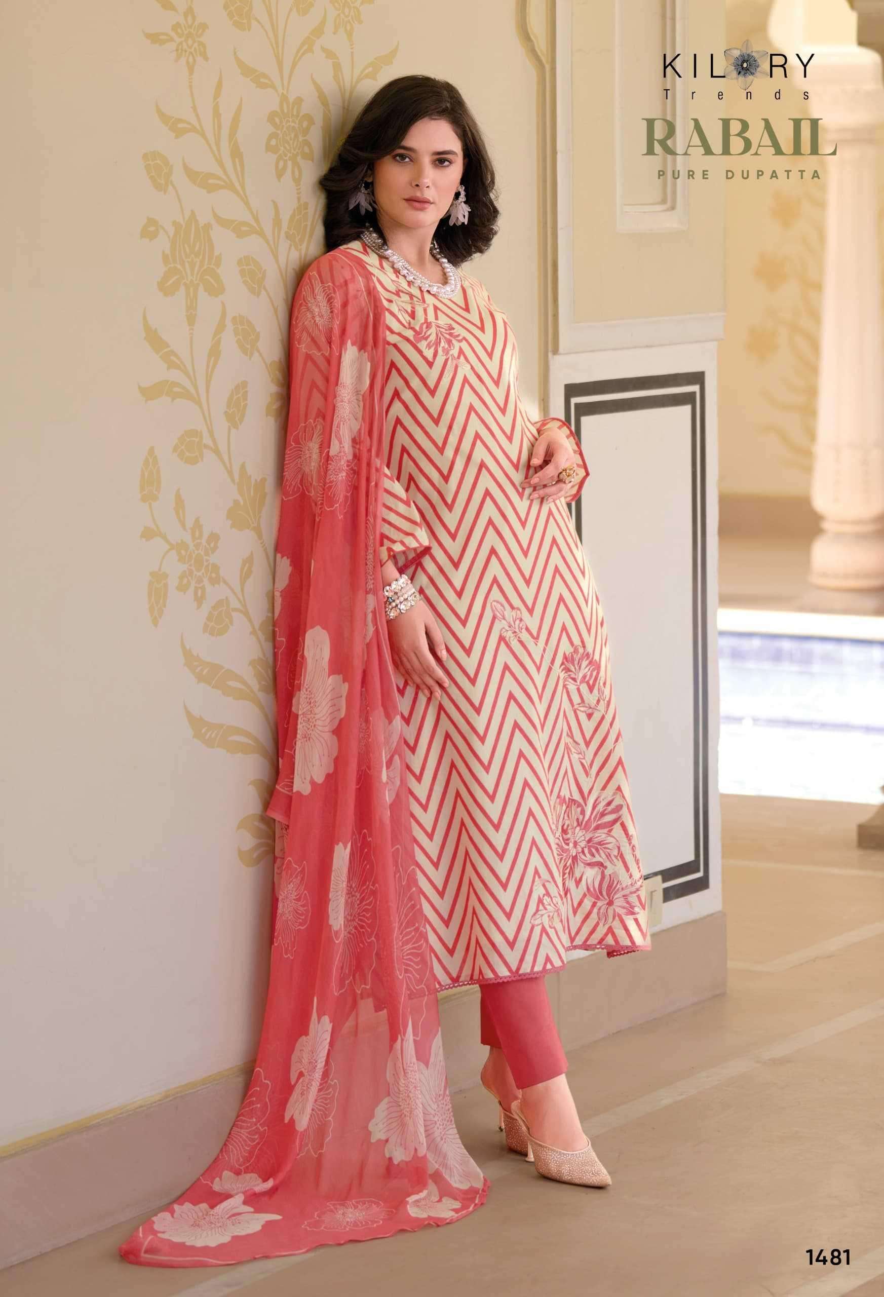 Kilory Rabail Pakistani lawn suits wholesale