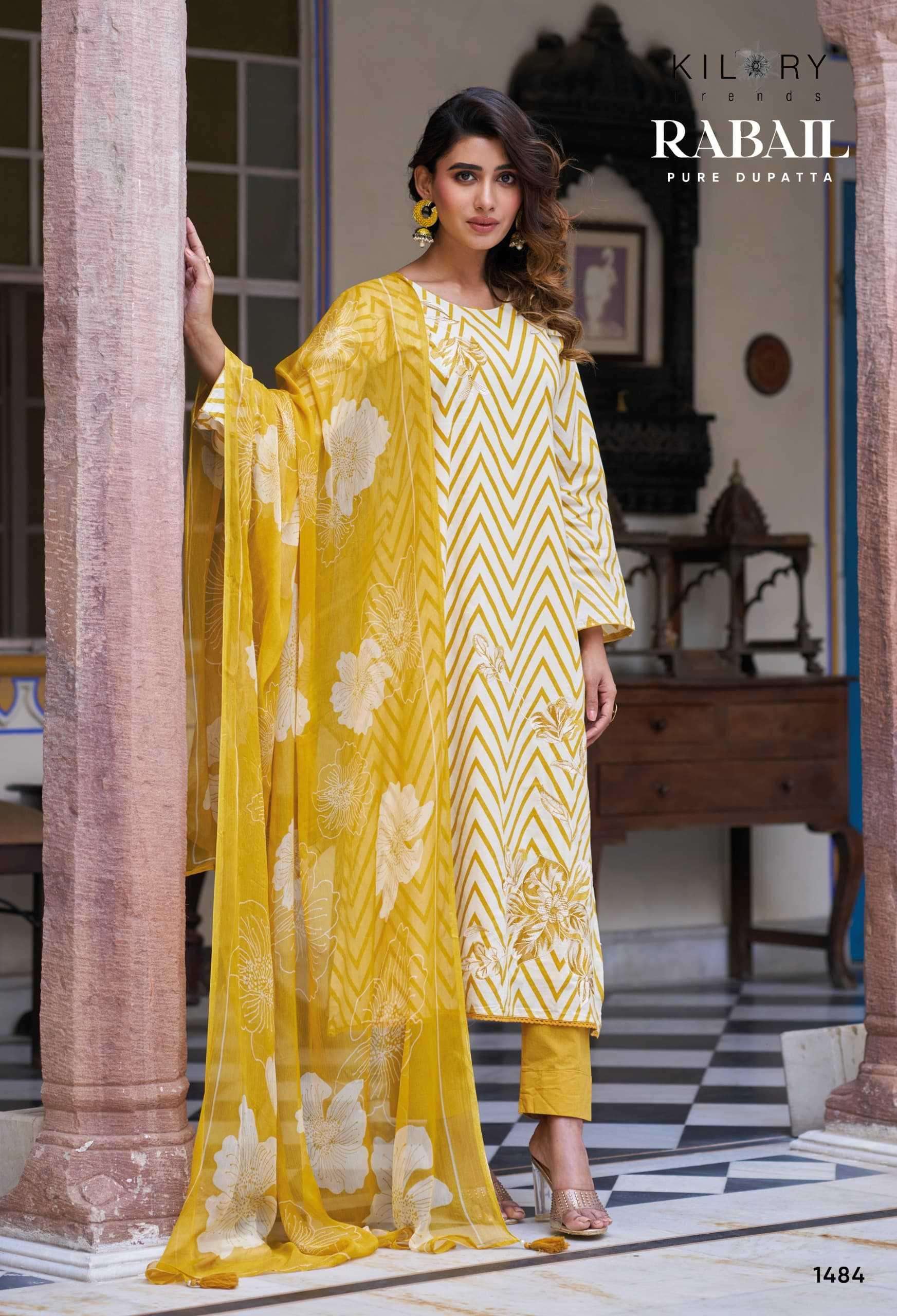 Kilory Rabail Pakistani lawn suits wholesale