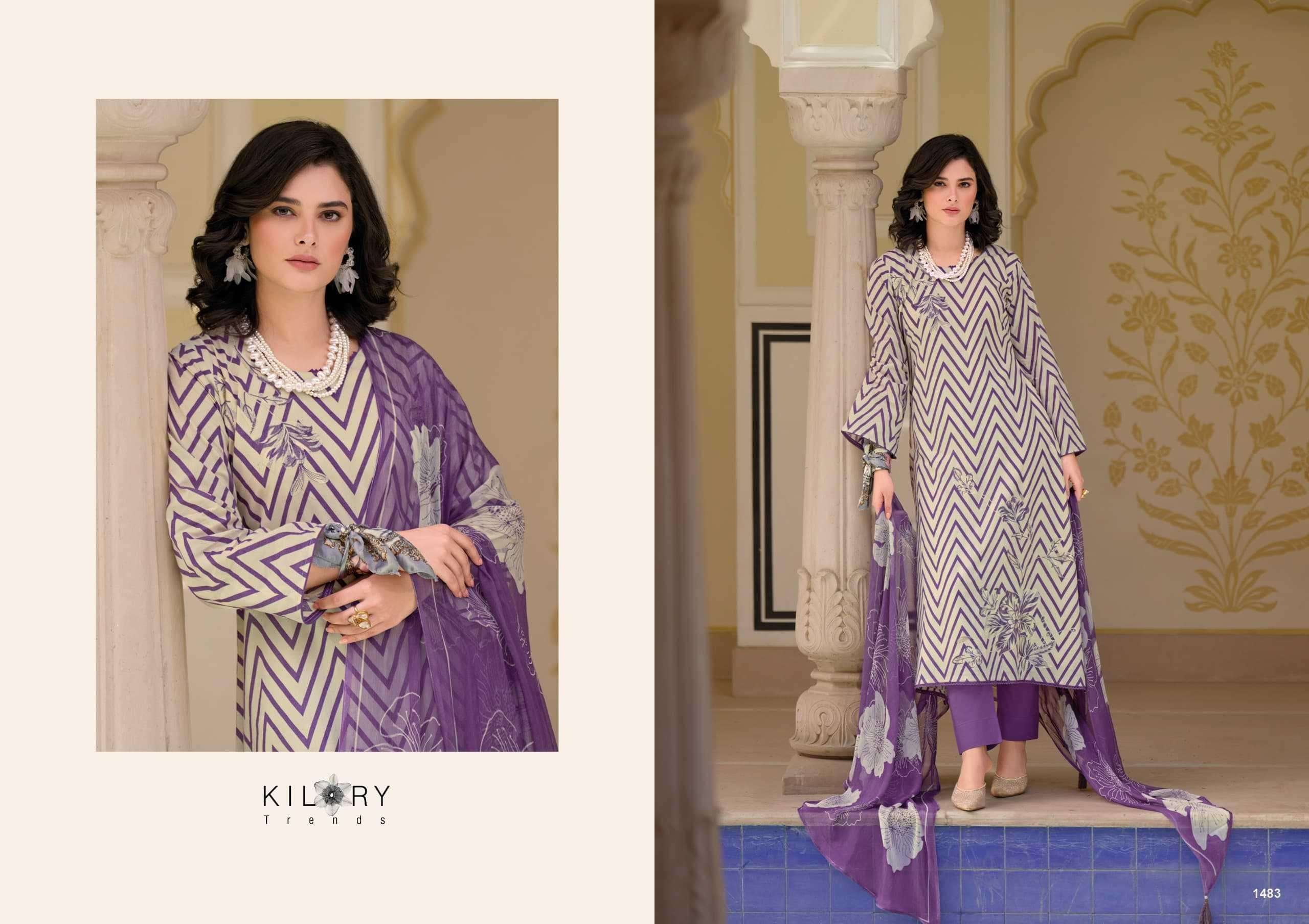 Kilory Rabail Pakistani lawn suits wholesale