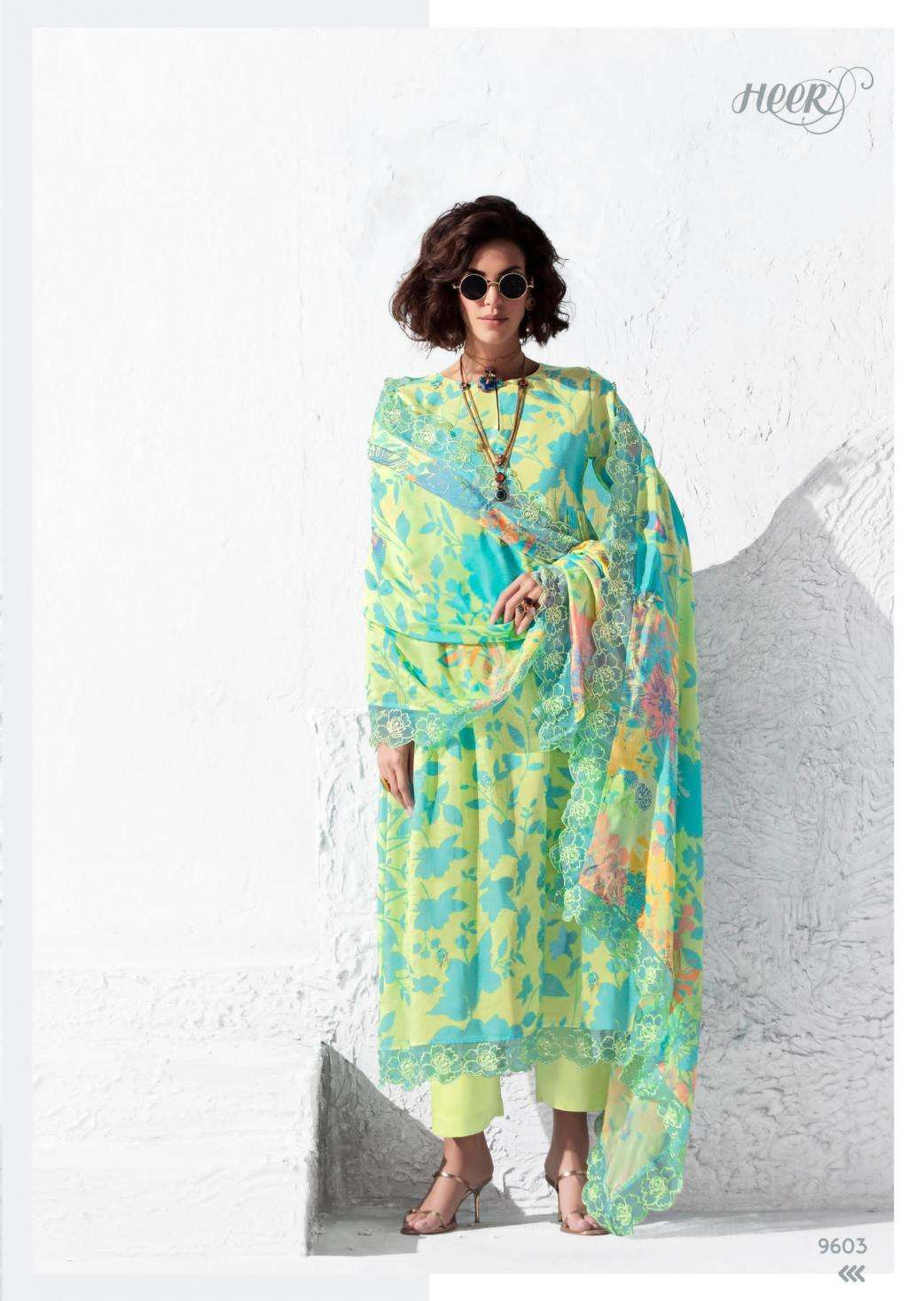 Kimora Heer Icon Lawn suit material wholesale market in Kolkata
