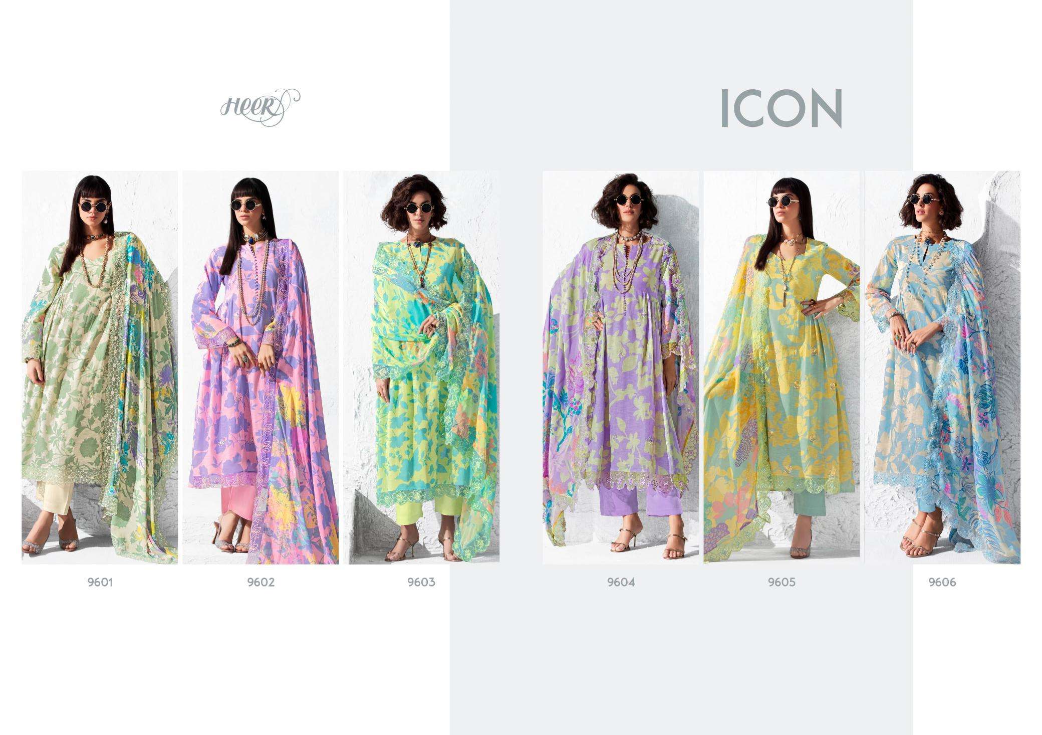 Kimora Heer Icon Lawn suit material wholesale market in Kolkata