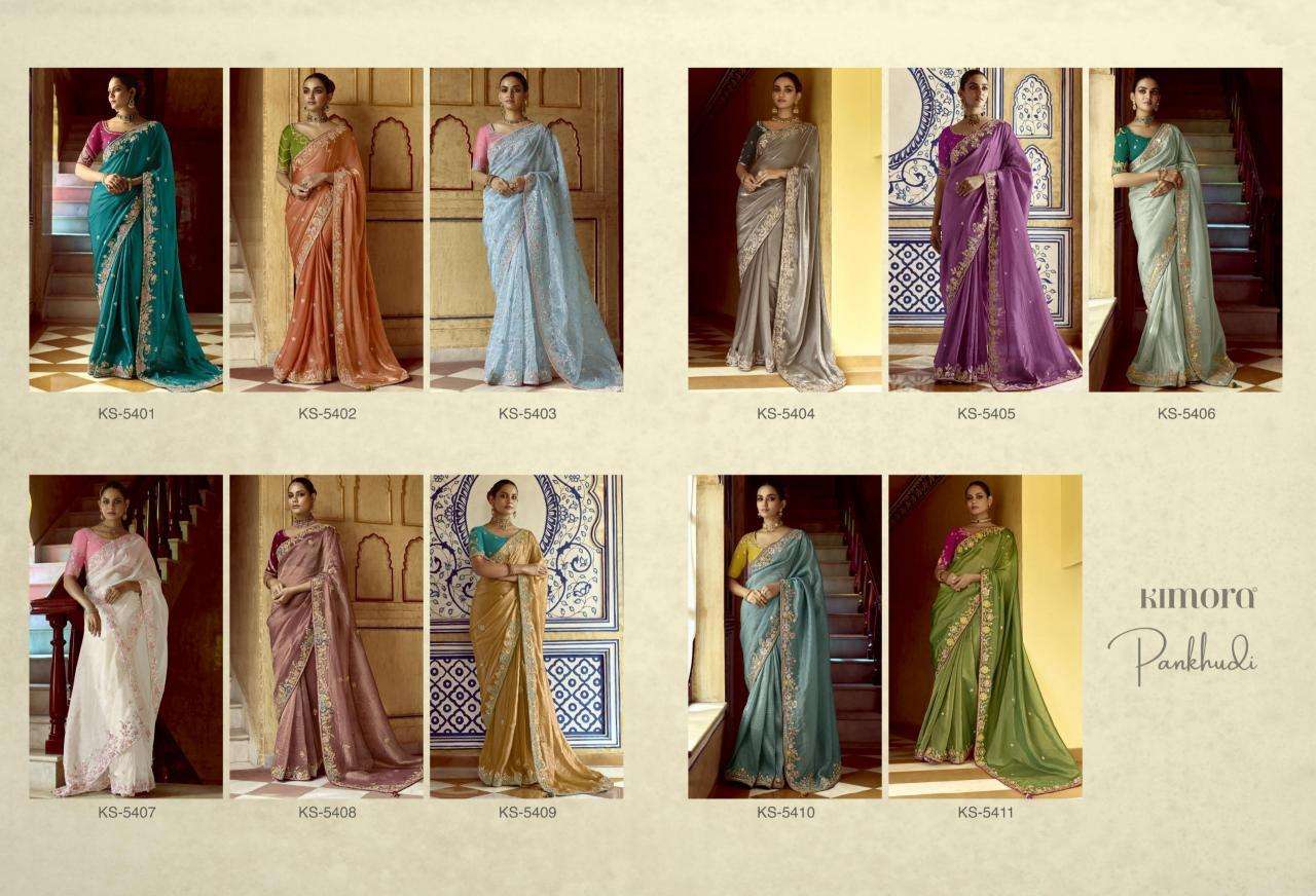 Kimora Pankhudi surat saree market wholesale