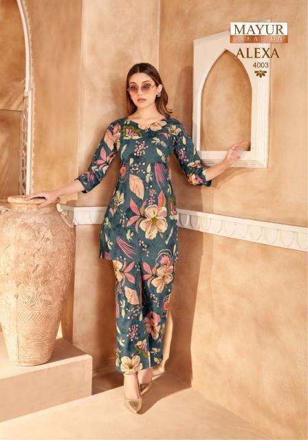 Mayur Alexa Vol-4 Cord Set Casual kurtis wholesale in Mumbai