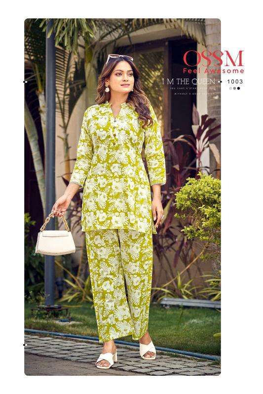 Ossm Cotton Beats co ord sets Wholesale Kurti suppliers in surat