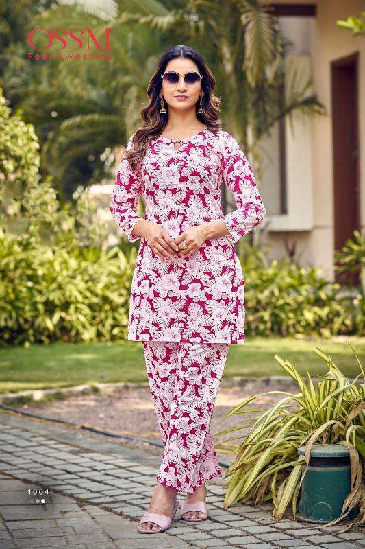 Ossm Cotton Beats co ord sets Wholesale Kurti suppliers in surat