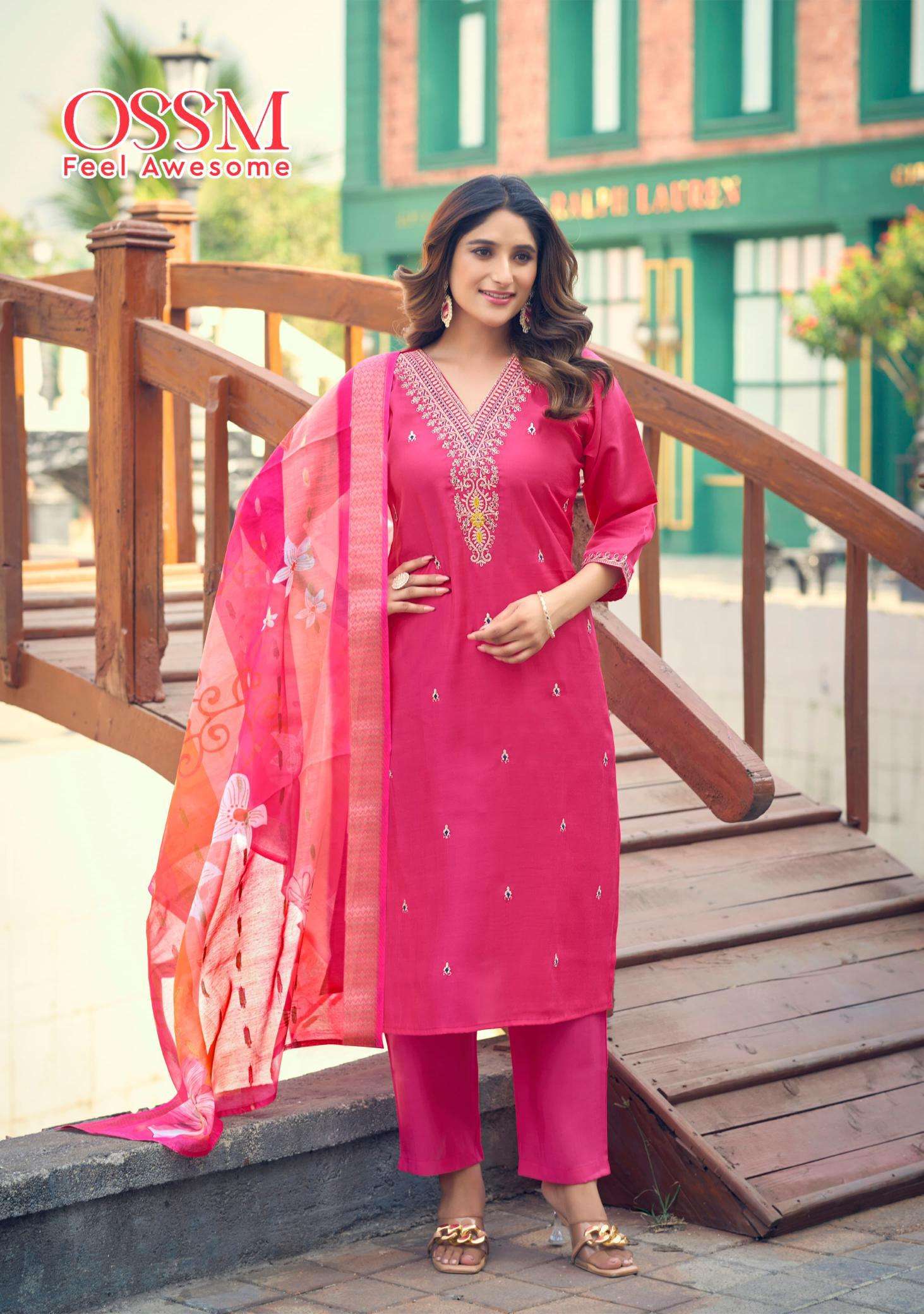 Ossm Nusrat Vol 2 Party wear Kurtis in Vadodara