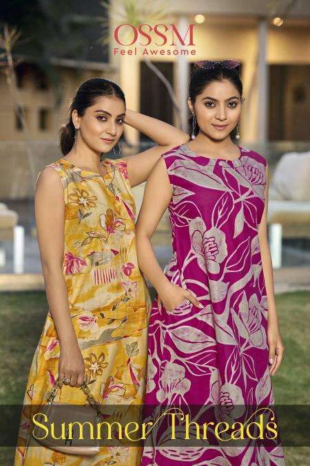 Ossm Summer Threads cord set Buy Kurtis in bulk