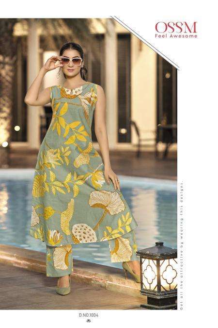 Ossm Summer Threads cord set Buy Kurtis in bulk