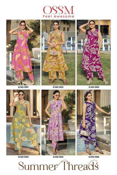 Ossm Summer Threads cord set Buy Kurtis in bulk