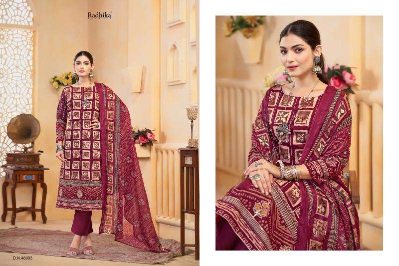 Radhika Azara Shirin Wholesale dress materials online
