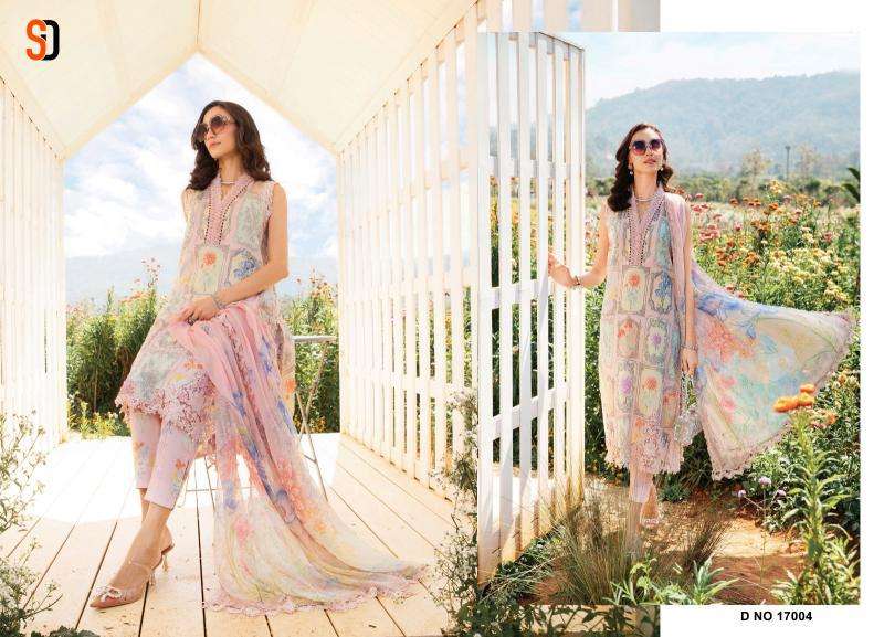 Shraddha M Print Vol 17 Cotton Dupatta wholesale salwar kameez market in kolkata