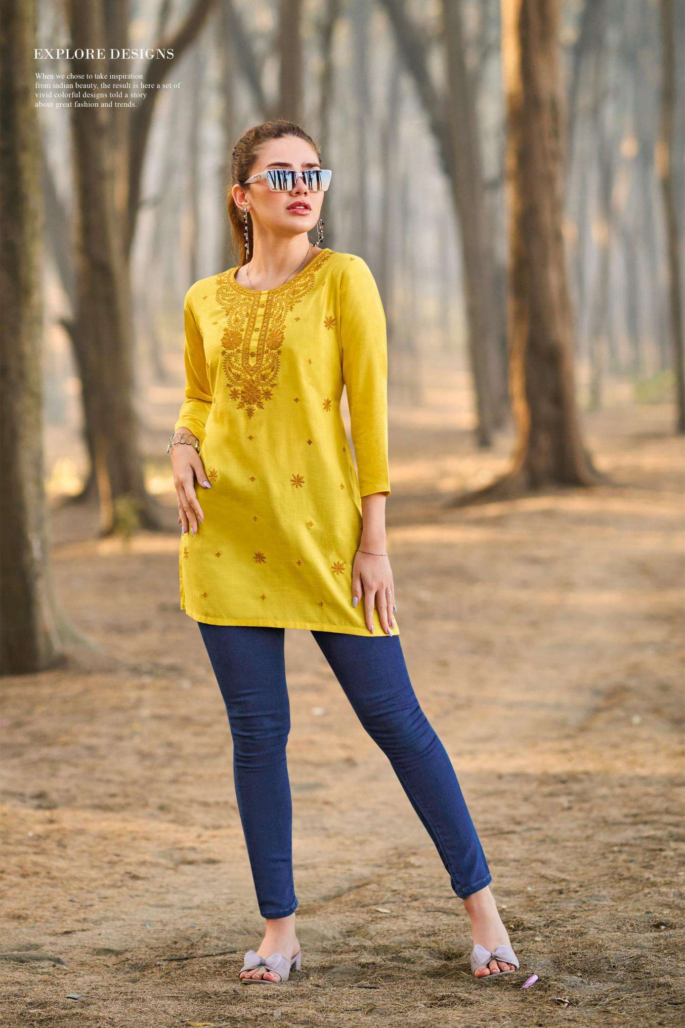 Tips & Tops Colors Vol 05 Latest kurti designs in kolkata