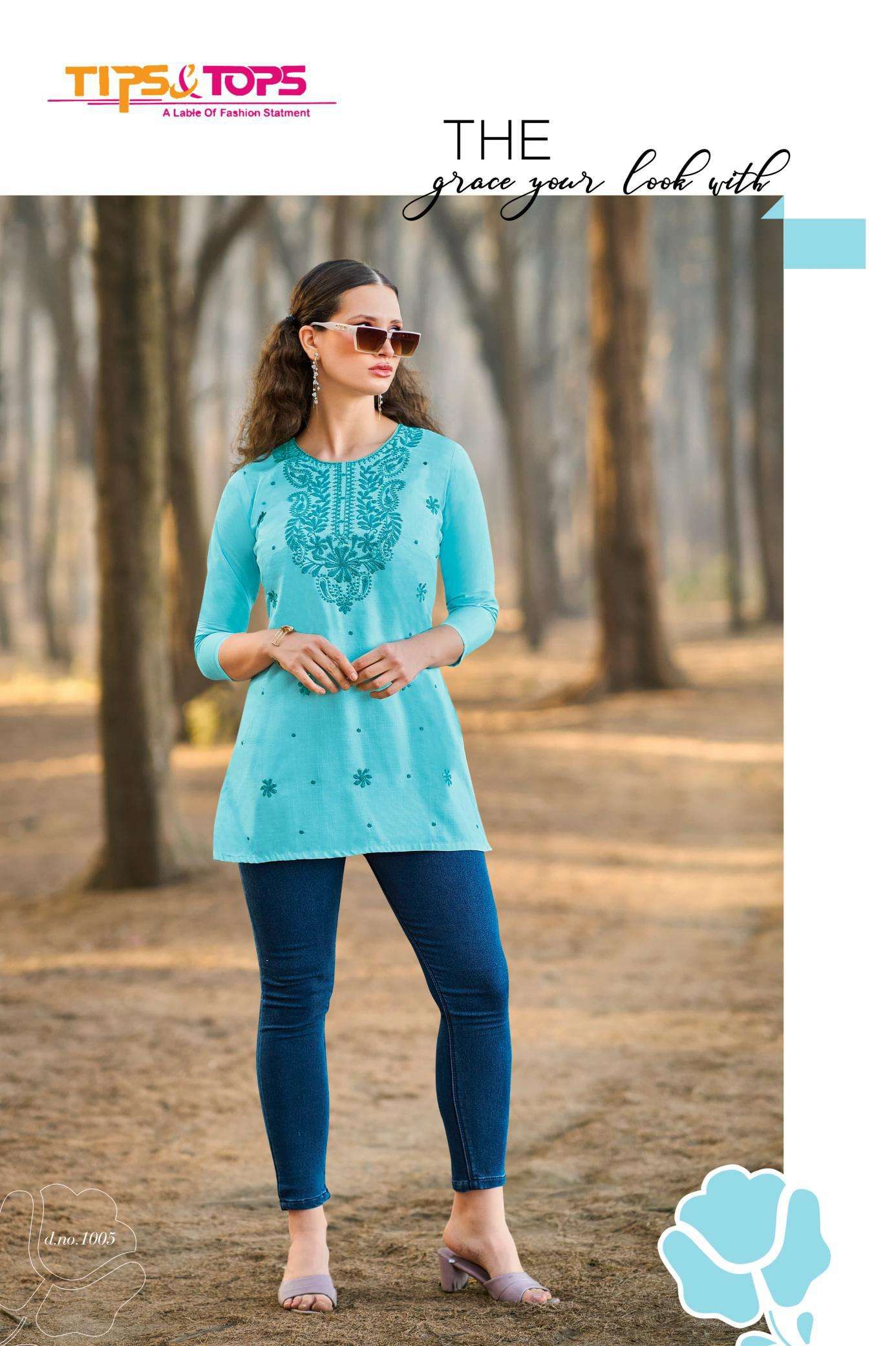 Tips & Tops Colors Vol 05 Latest kurti designs in kolkata