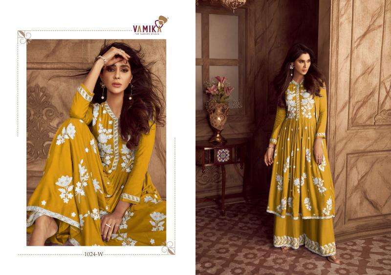 Vamika Lakhnavi Vol 4 Hit Color (D.NO.1024V To 1024Z) Kurti Wholesalers in Ahmedabad