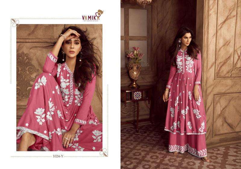 Vamika Lakhnavi Vol 4 Hit Color (D.NO.1024V To 1024Z) Kurti Wholesalers in Ahmedabad