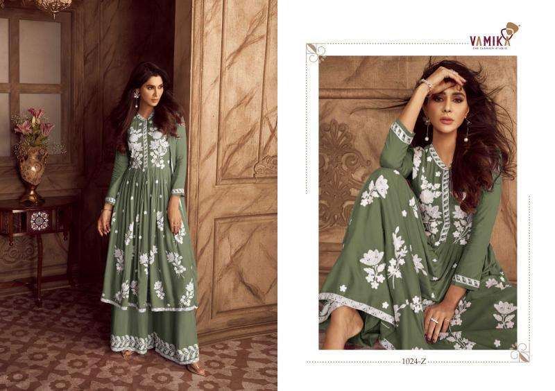 Vamika Lakhnavi Vol 4 Hit Color (D.NO.1024V To 1024Z) Kurti Wholesalers in Ahmedabad