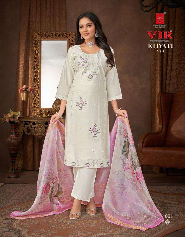 Vir Khyati Vol 1 Wholesale kurti suppliers in Delhi