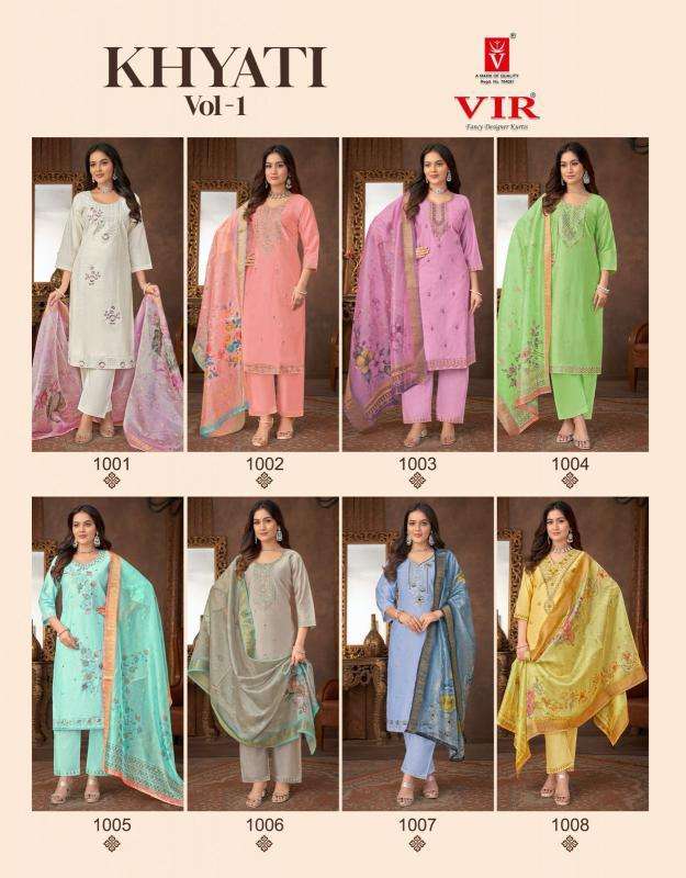 Vir Khyati Vol 1 Wholesale kurti suppliers in Delhi