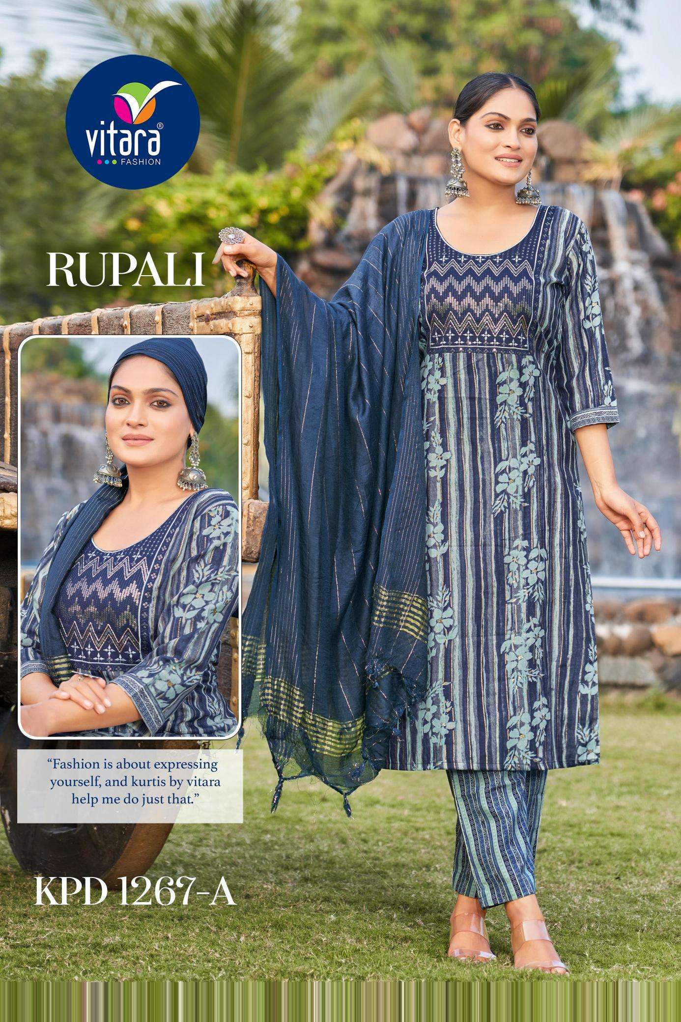 Vitara Rupali Kurti Manufacturers in Surat