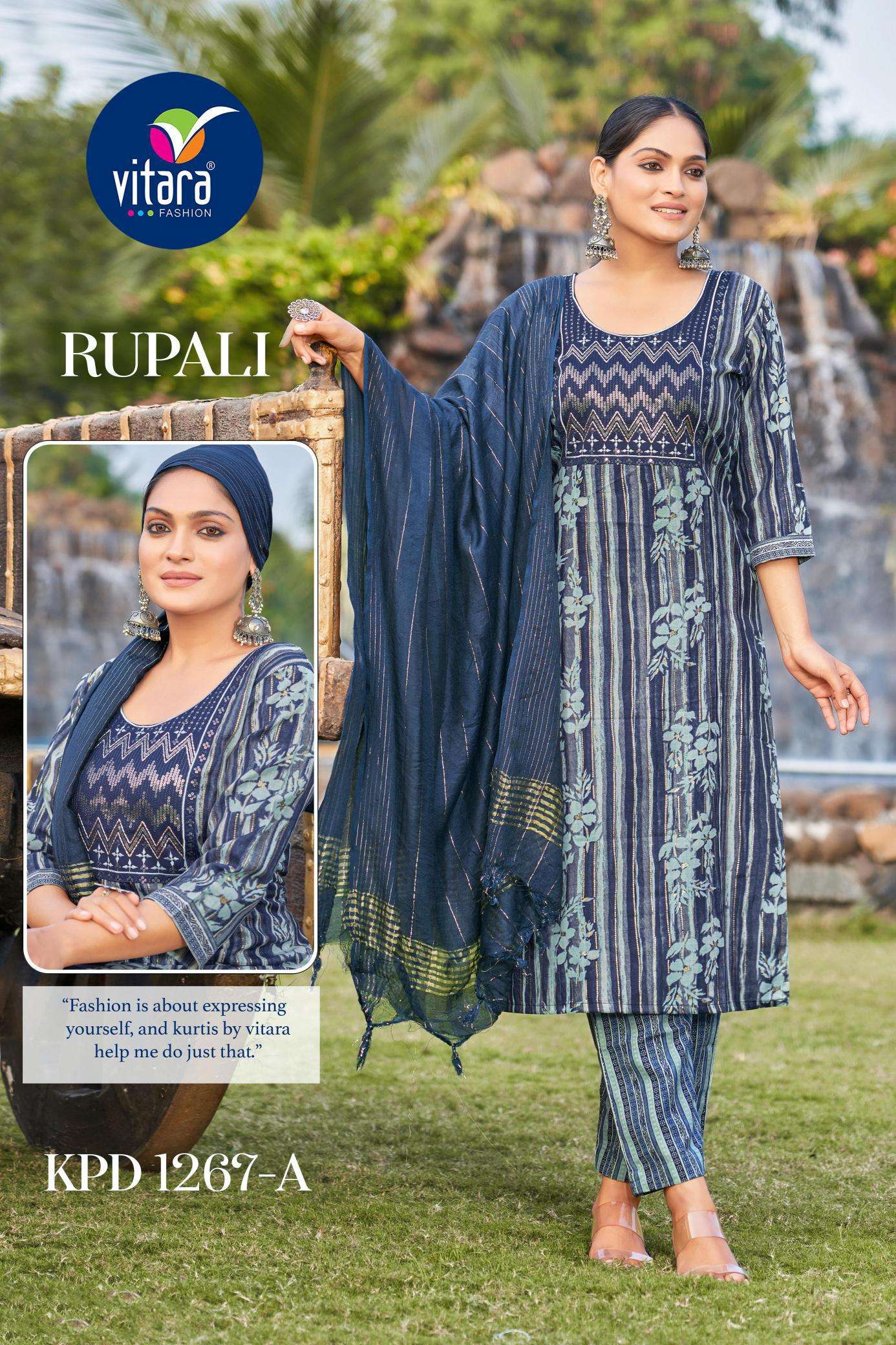 Vitara Rupali Kurti Manufacturers in Surat
