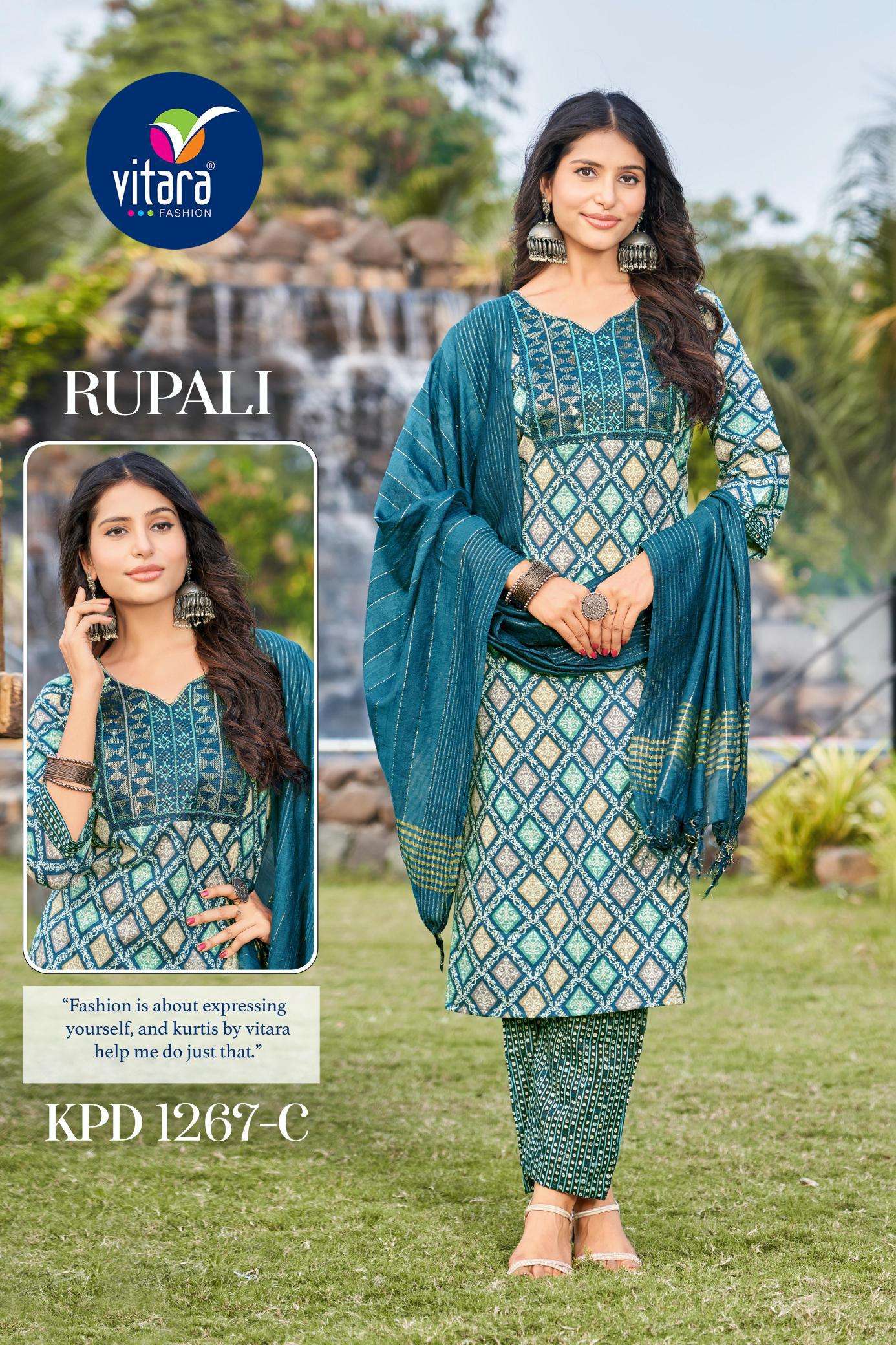 Vitara Rupali Kurti Manufacturers in Surat