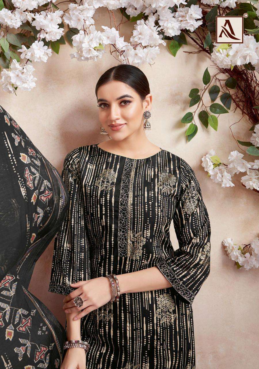 Alok Black Lable Latest dress materials in Hyderabad