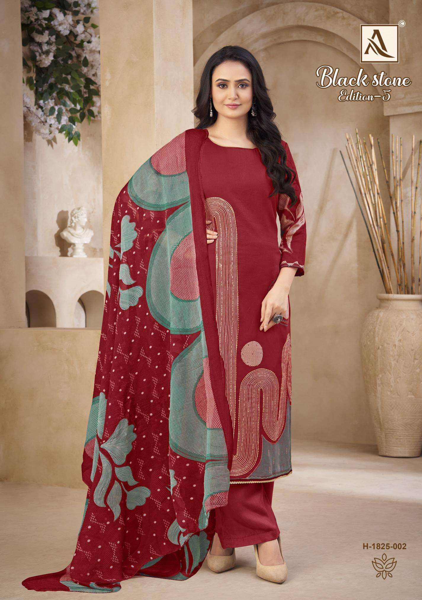 Alok Black Stone Vol 5 Online dress materials wholesale