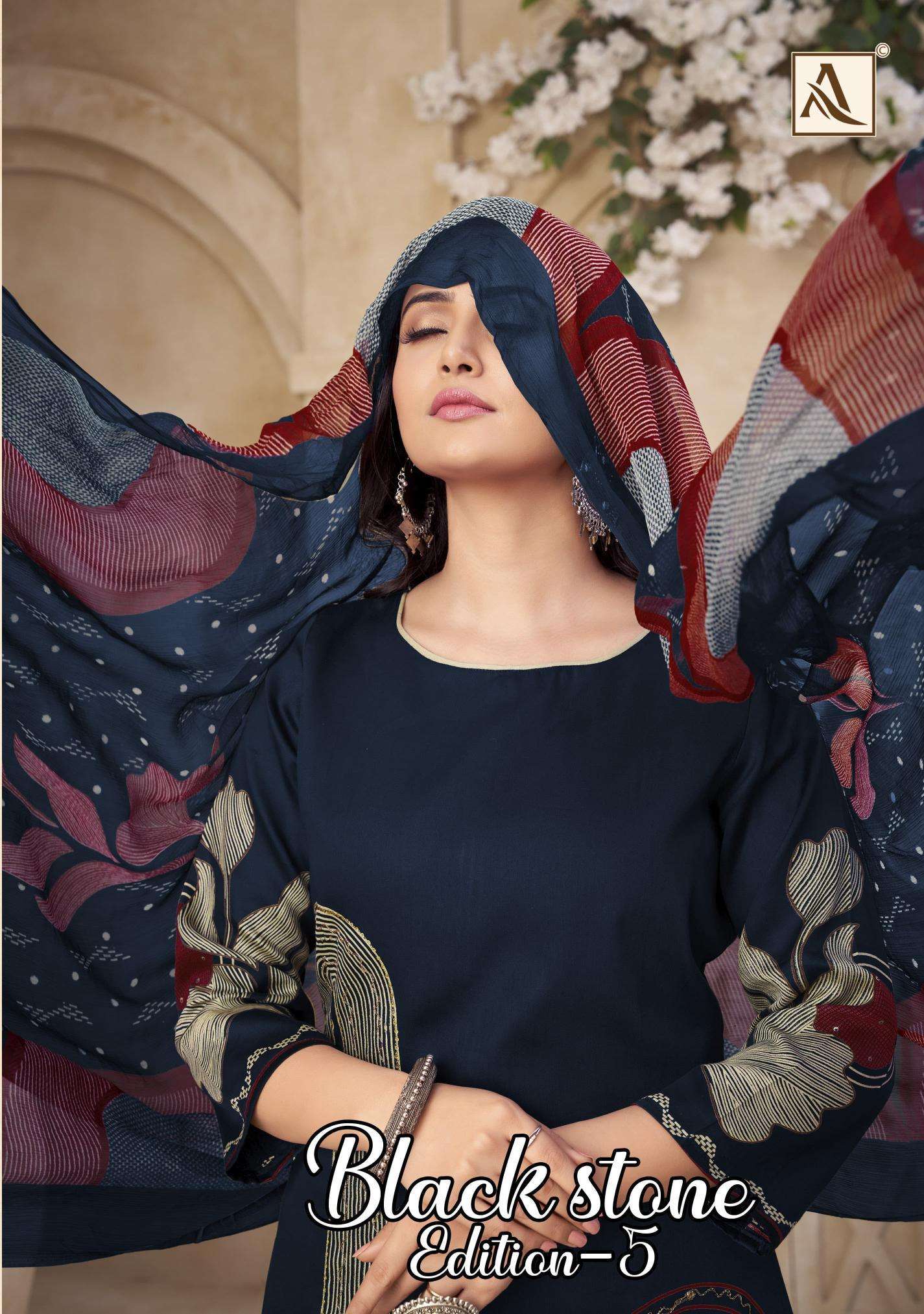 Alok Black Stone Vol 5 Online dress materials wholesale