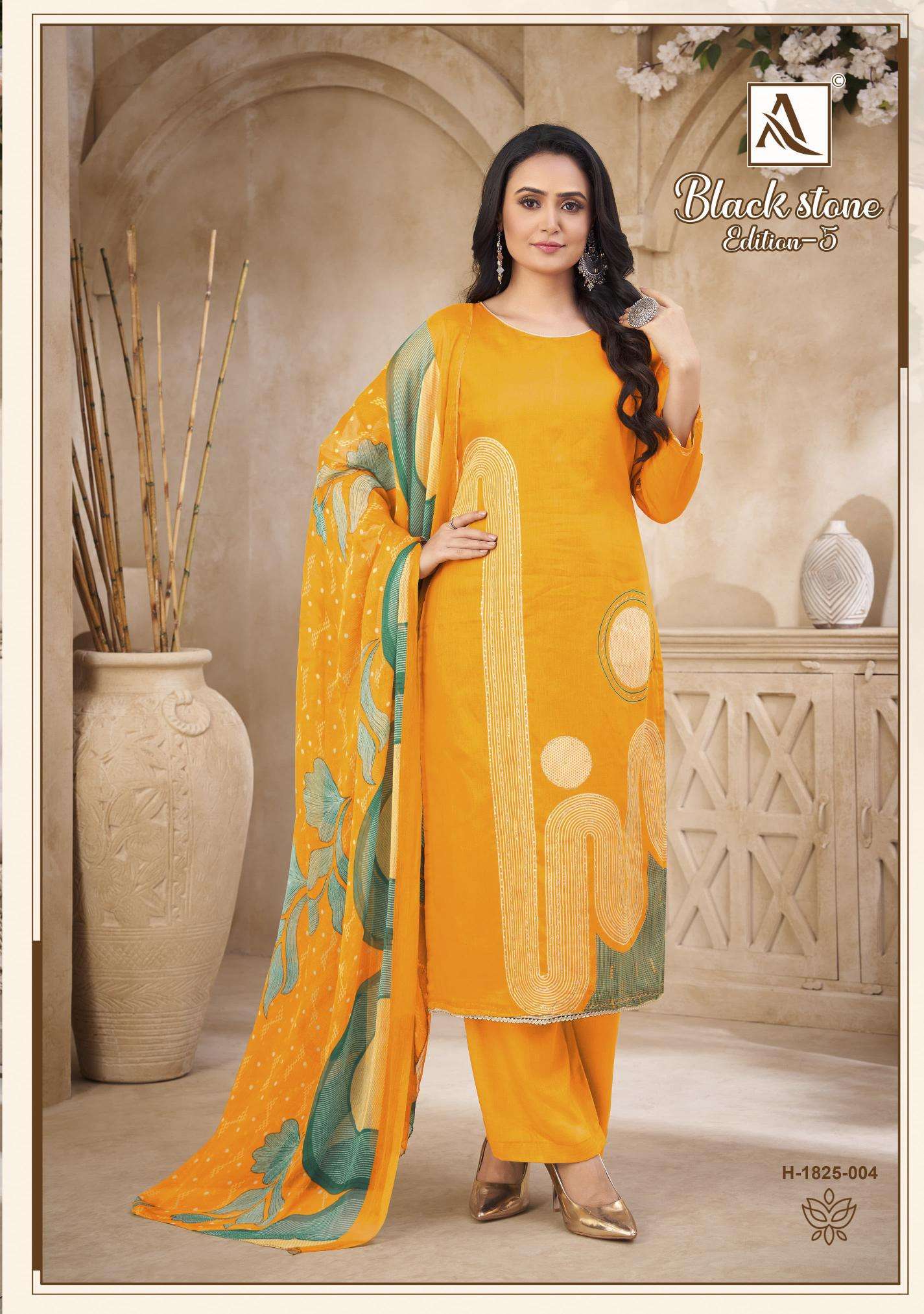 Alok Black Stone Vol 5 Online dress materials wholesale