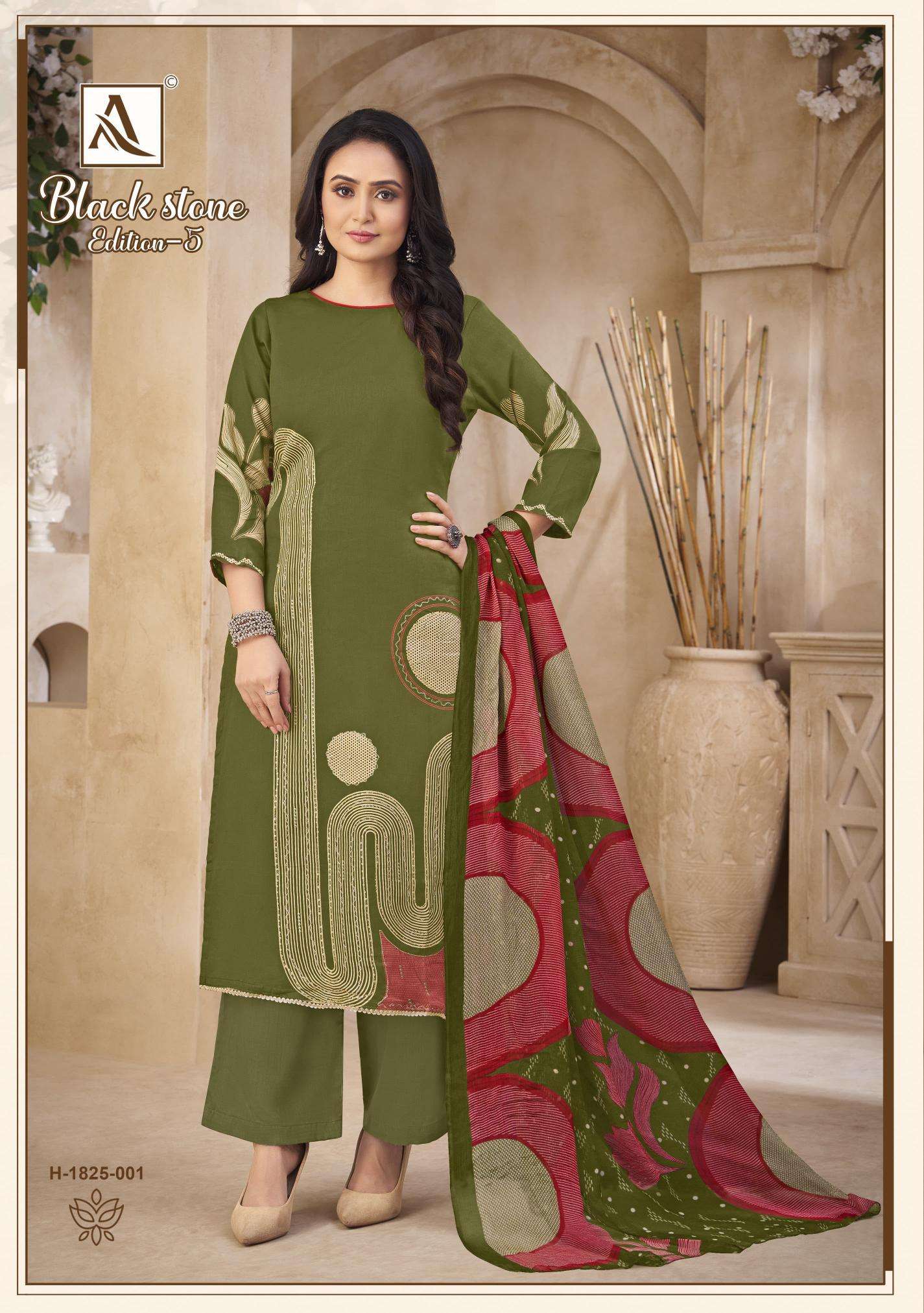 Alok Black Stone Vol 5 Online dress materials wholesale