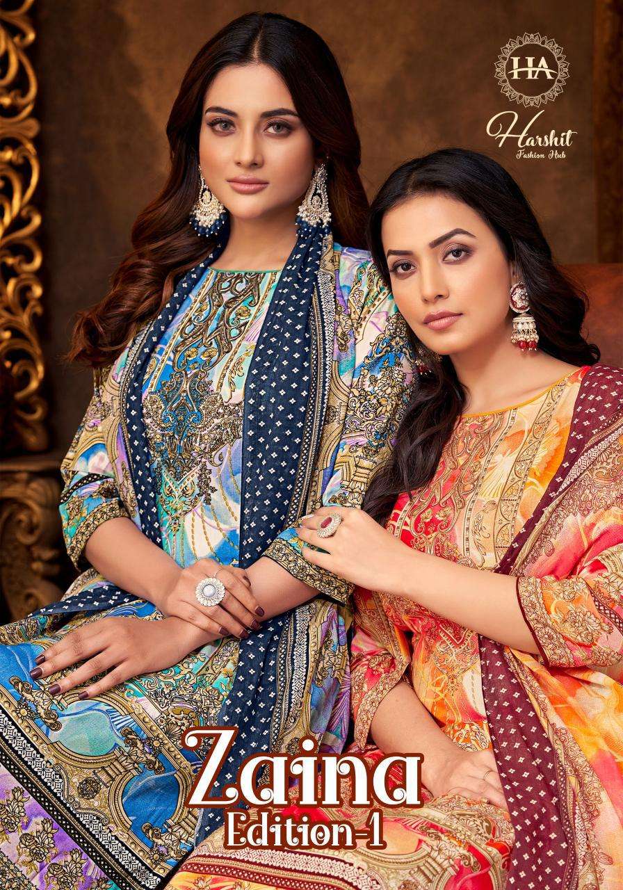 Alok Harshit Zaina wholesale dress materials online