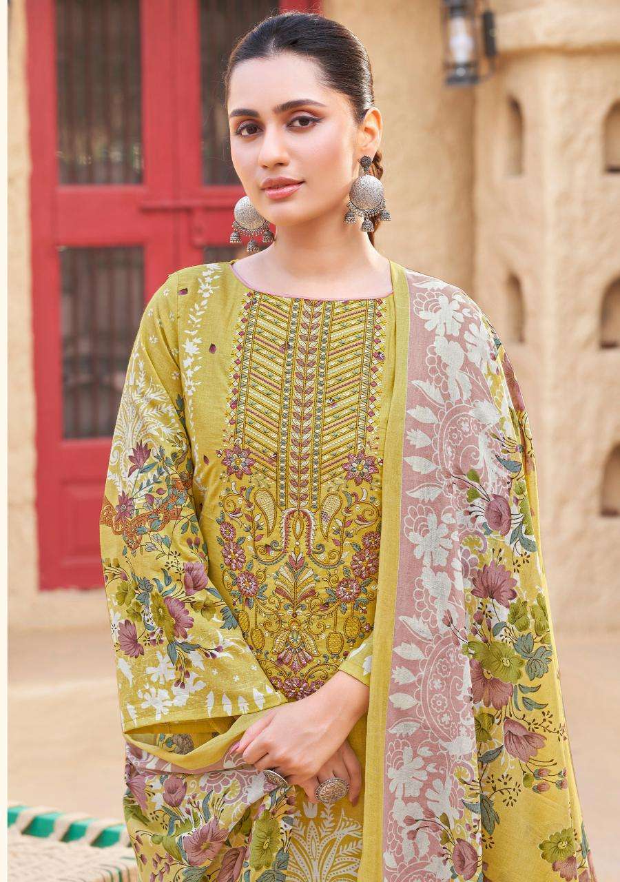 Alok Musafir Vol 2 Designer dress materials in Ahmedabad