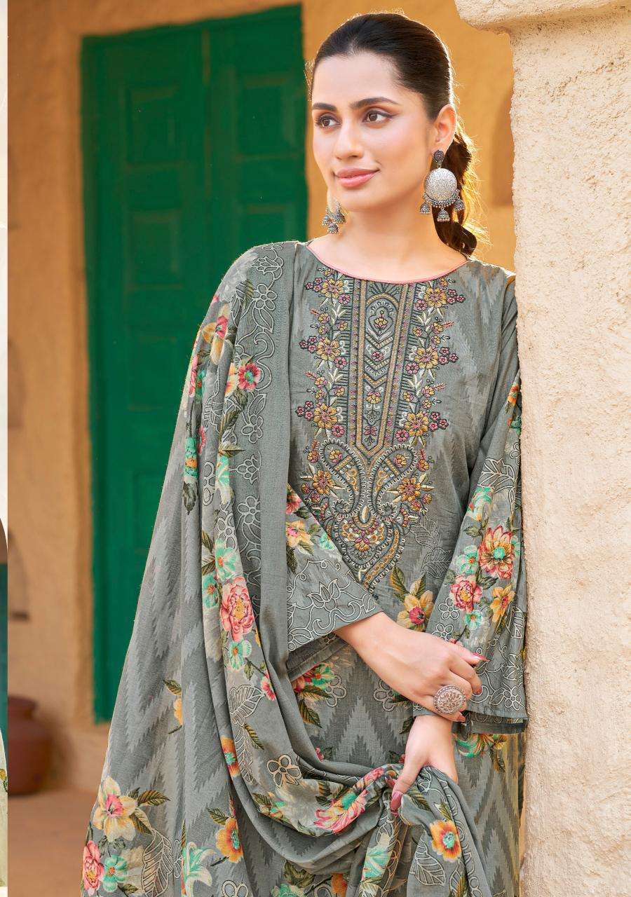 Alok Musafir Vol 2 Designer dress materials in Ahmedabad