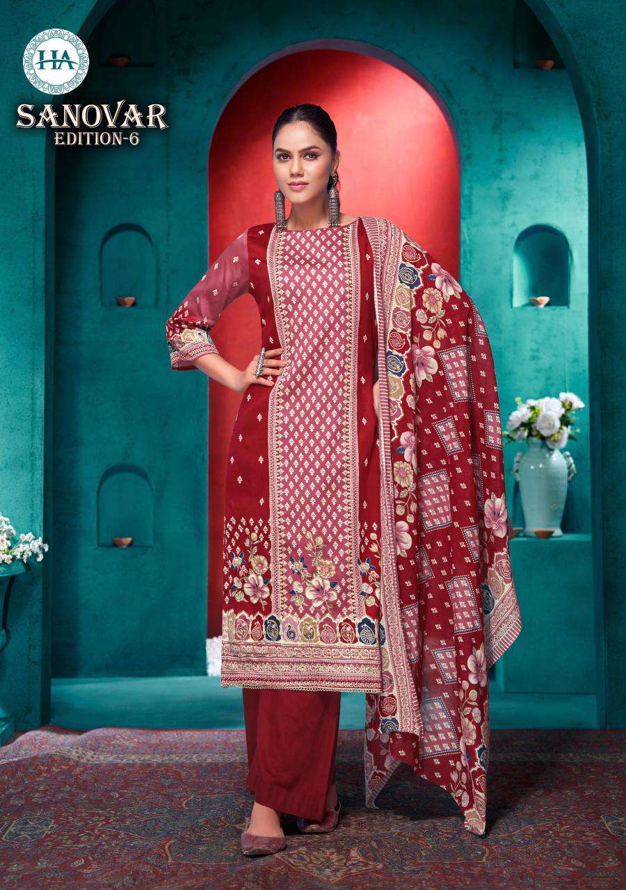 Alok Sanovar Vol 6 Dress material online shopping in Gujarat