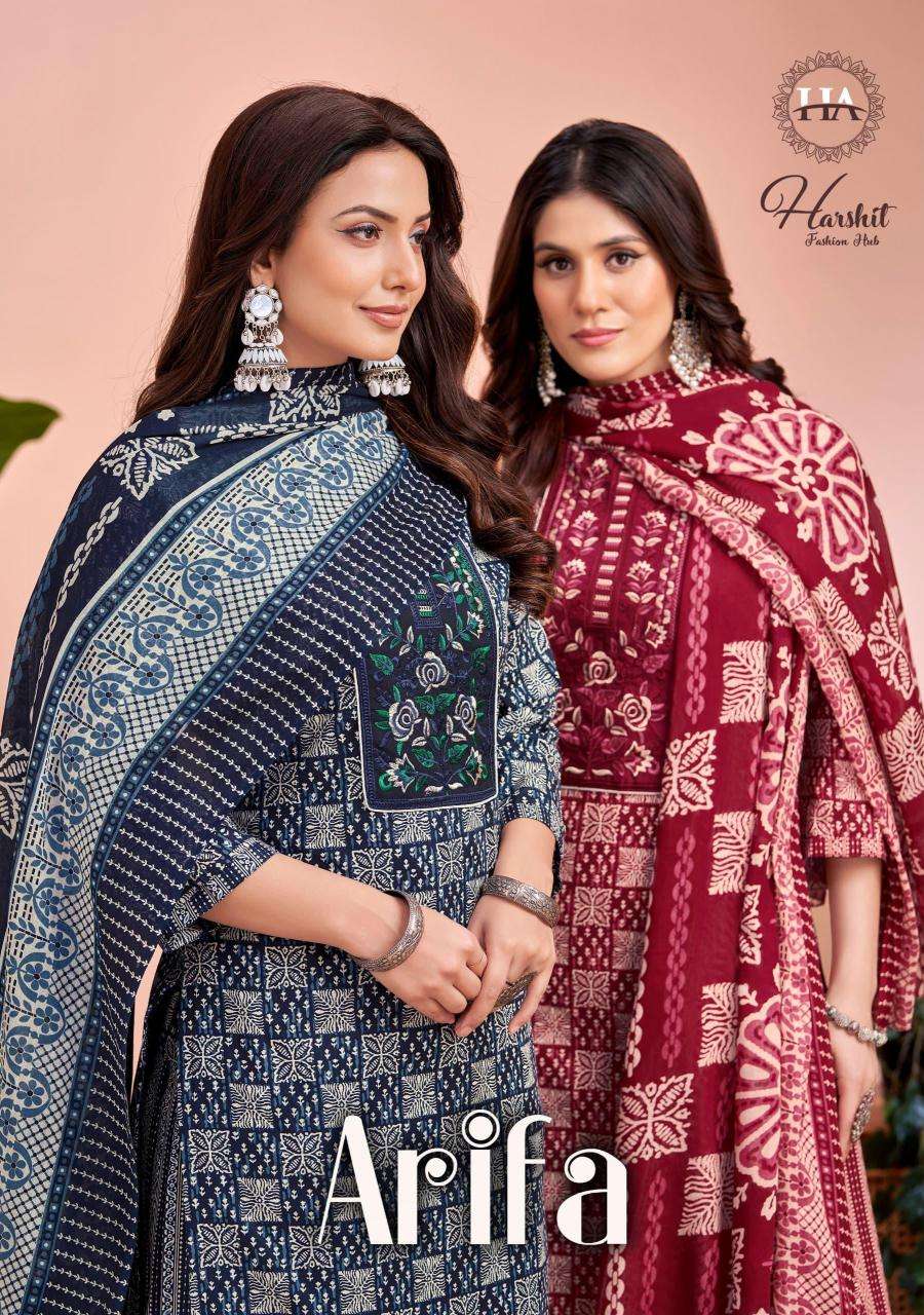 Alok suits aarifa Dress material wholesale market in Surat