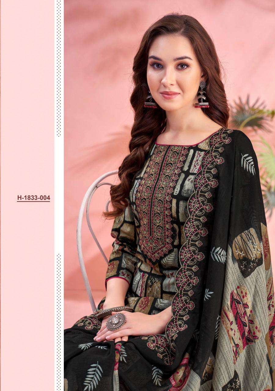 Alok suits bashira cambric Designer dress materials wholesale