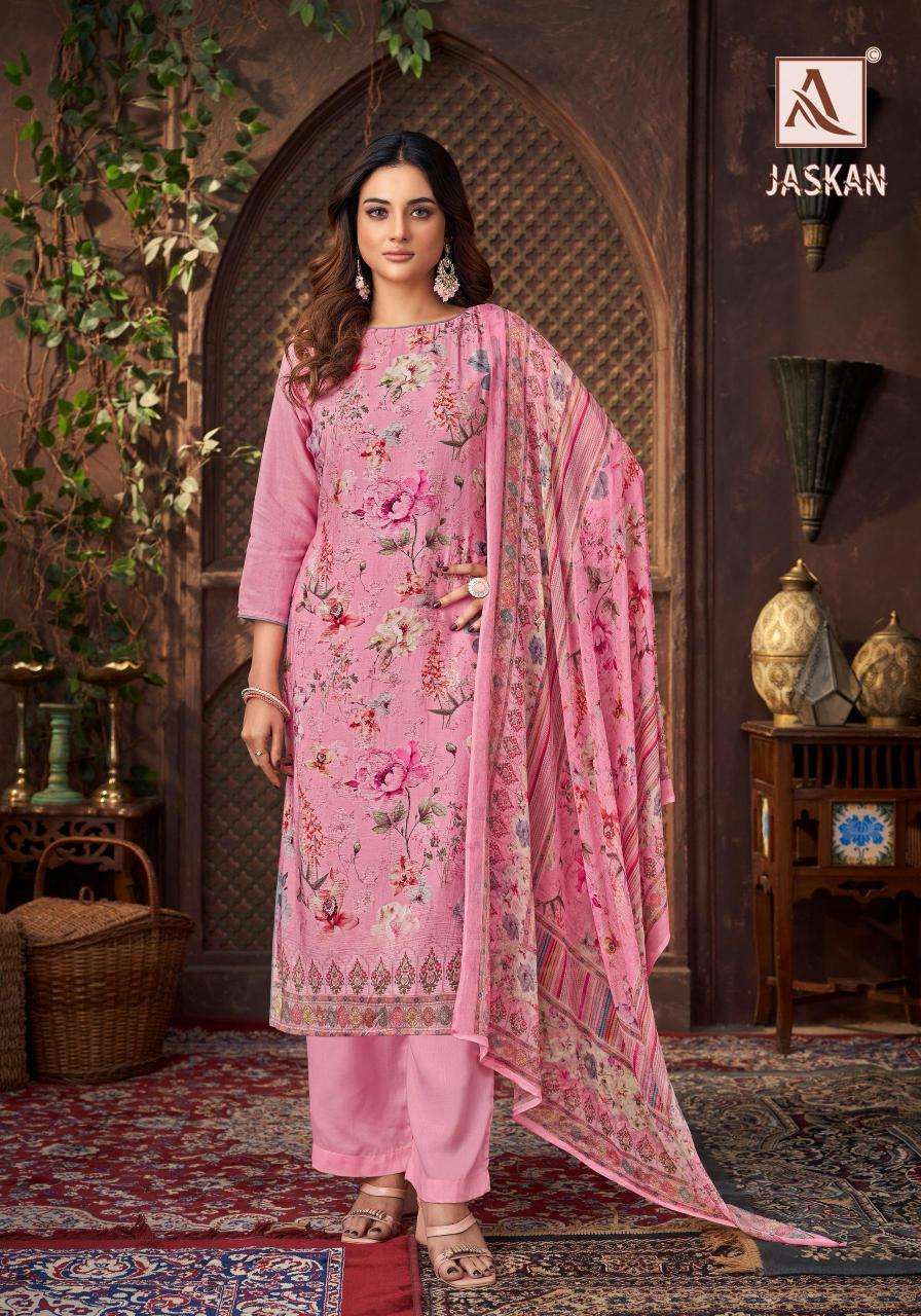Alok suits jaskan Chanderi dress materials Kolkata