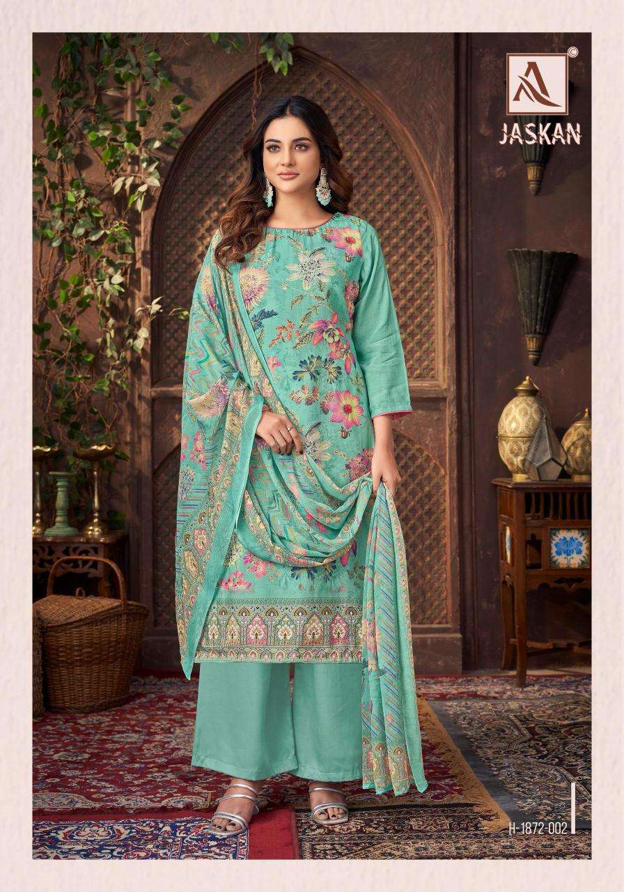 Alok suits jaskan Chanderi dress materials Kolkata
