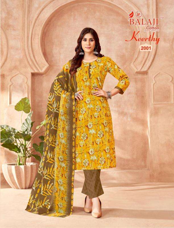 Balaji cotton keerthy vol 2 short designer kurtis manufacturers in surat