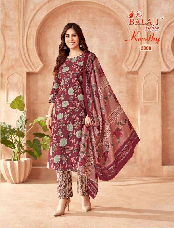 Balaji cotton keerthy vol 2 short designer kurtis manufacturers in surat