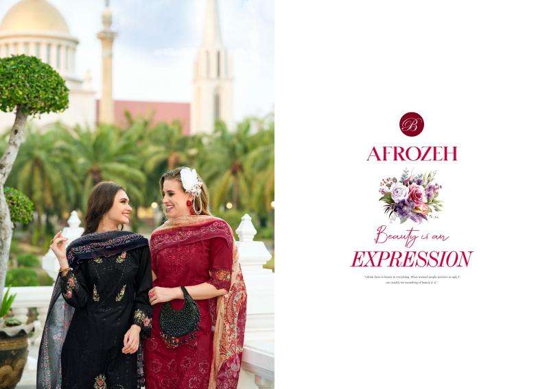 Belliza designer studio afrozeh Designer dress materials