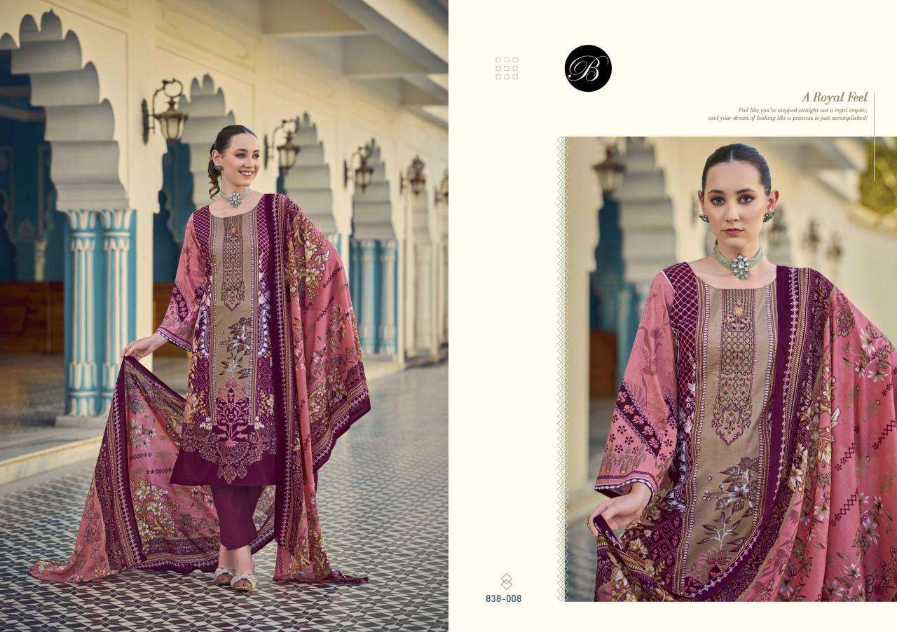 Belliza designer studio naira vol 104 Designer dress materials wholesale