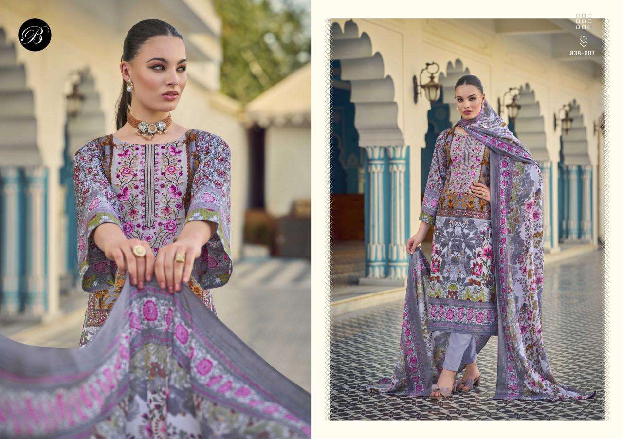 Belliza designer studio naira vol 104 Designer dress materials wholesale