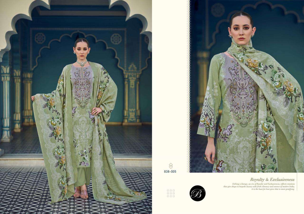 Belliza designer studio naira vol 104 Designer dress materials wholesale