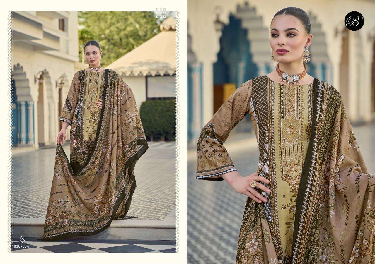 Belliza designer studio naira vol 104 Designer dress materials wholesale