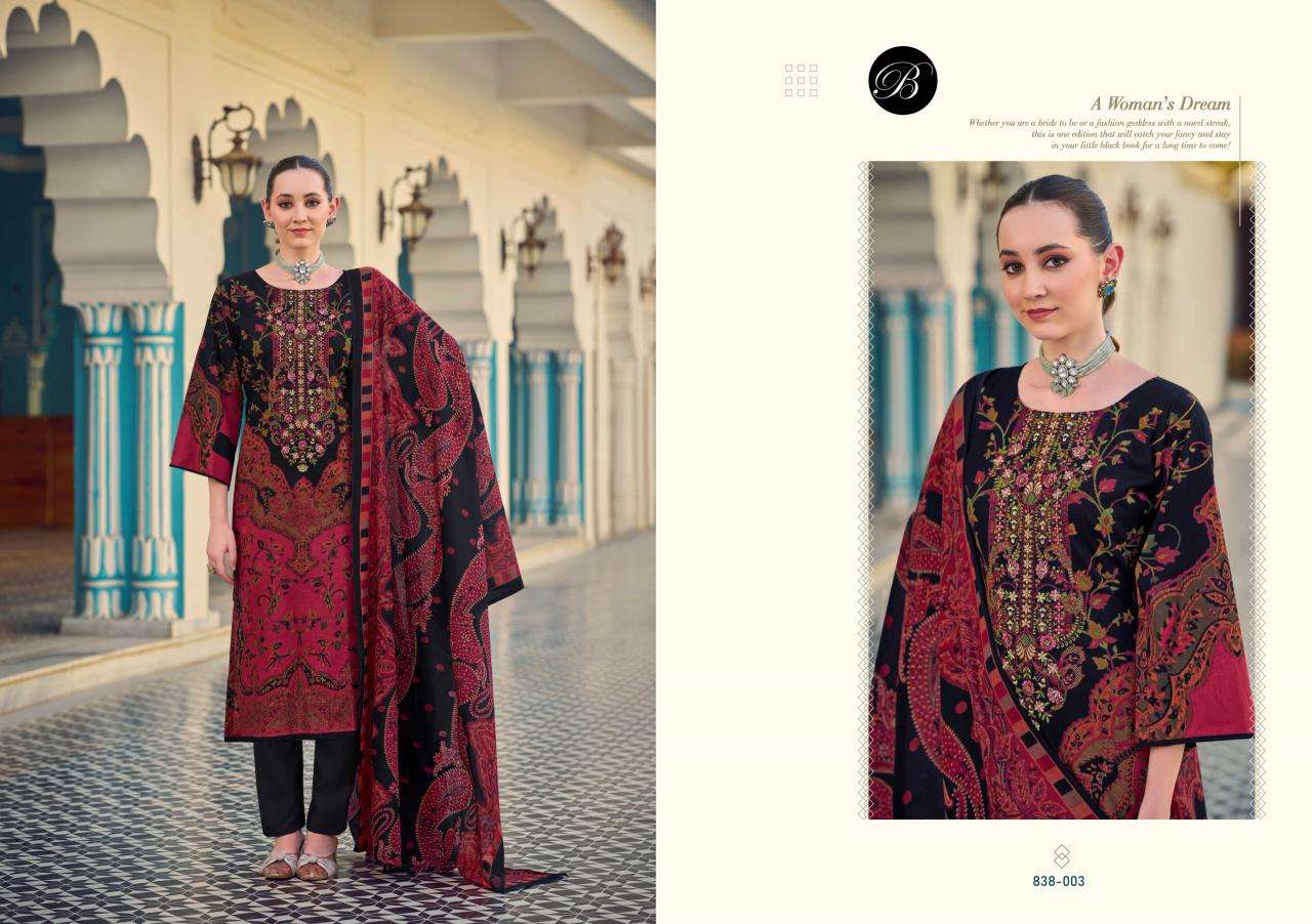 Belliza designer studio naira vol 104 Designer dress materials wholesale